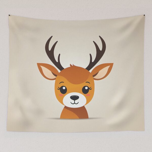 Item preview, Minimalistic Deer designed and sold by Mirokoth.