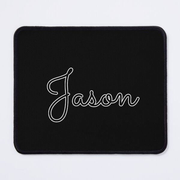 Item preview, Writing Jason Name Label (Black) designed and sold by NormadWorld.