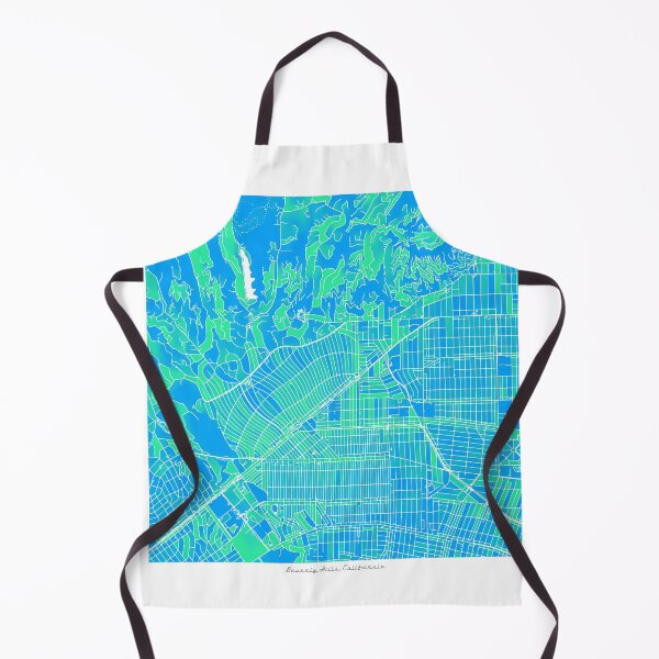 Item preview, Beverly Hills California City Map - Pastel Color Scheme designed and sold by StylishStacks.