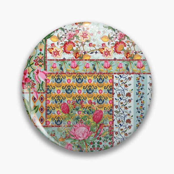 Item preview, Patchy flowers  designed and sold by raajtextiles07.