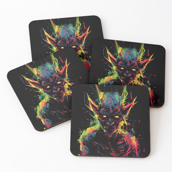 Item preview, Nocturnal Revenge Abstract Demon designed and sold by Spookyashell.