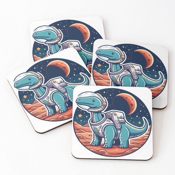 Item preview, Space Explorer Sticker designed and sold by Pattern-Parade.