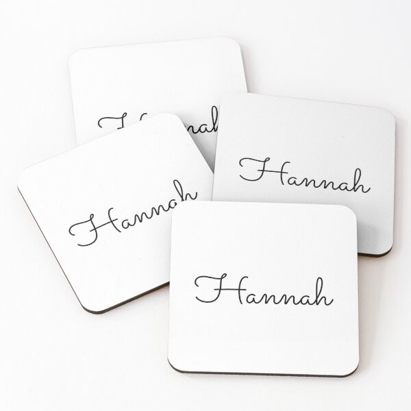 Item preview, Writing Hannah Name Label designed and sold by NormadWorld.