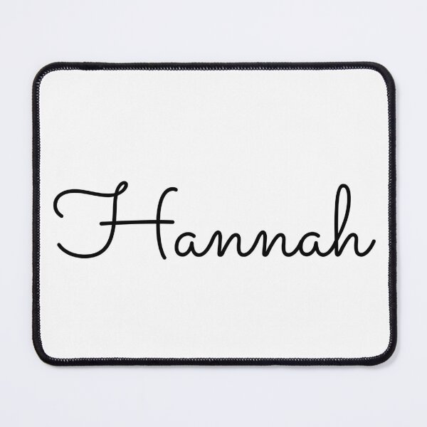Item preview, Writing Hannah Name Label designed and sold by NormadWorld.