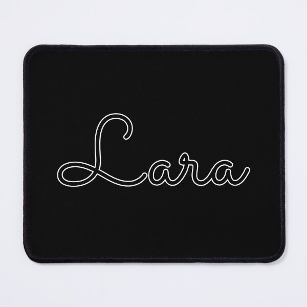Item preview, Writing Lara Name Label (Black) designed and sold by NormadWorld.