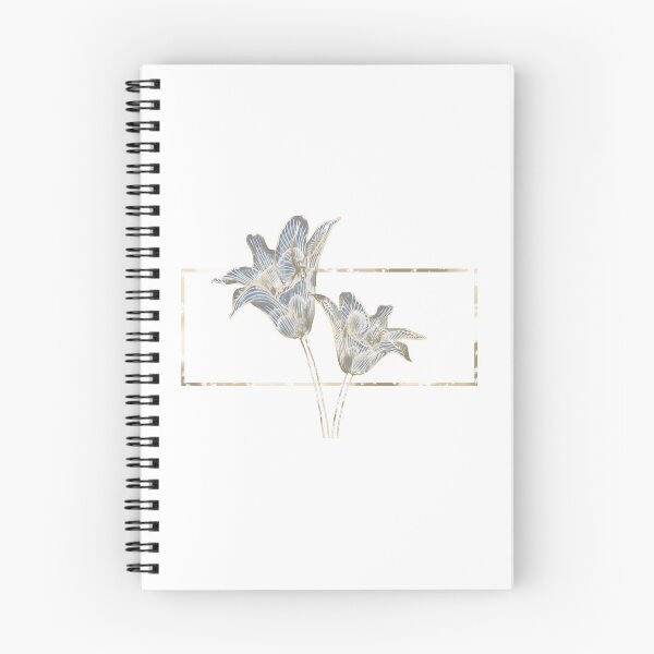Item preview, Digital art of flowers with golden outline designed and sold by ZytheDesigns.