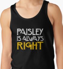 Paisley is always right Men's Tank Top