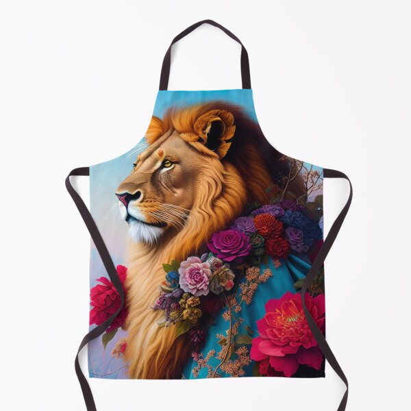Item preview, Lion flower power designed and sold by Kosm1kuniverse.