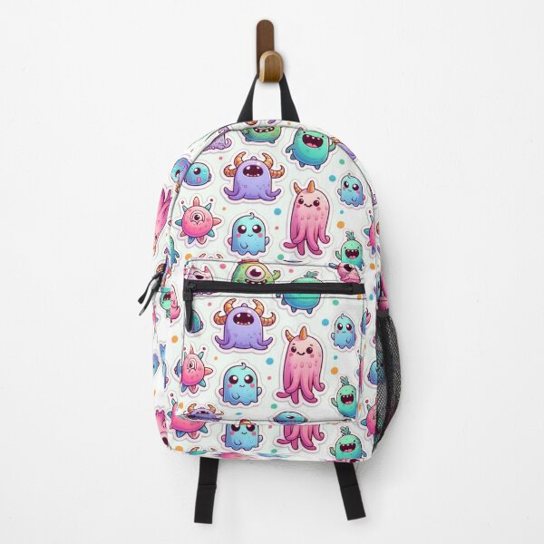 Item preview, Pastel Quirky Monsters designed and sold by chaleeredbubble.