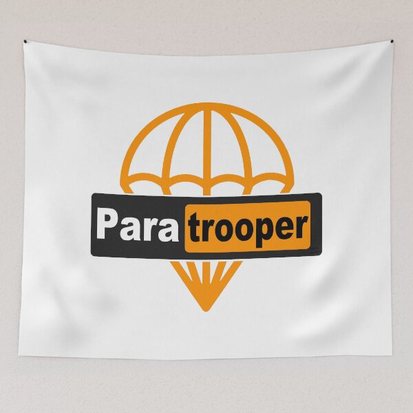 Item preview, Paratrooper; designed and sold by StickerApe.