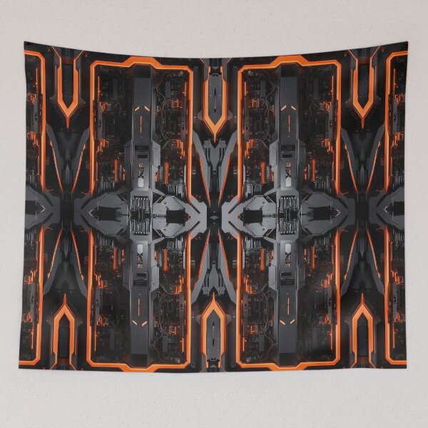 Item preview, Copy of Cybernetics - Black and Orange - 04 designed and sold by Mystic-Images.