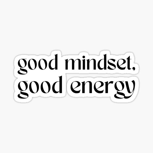 Item preview, good mindset, good energy designed and sold by lilykaylea.