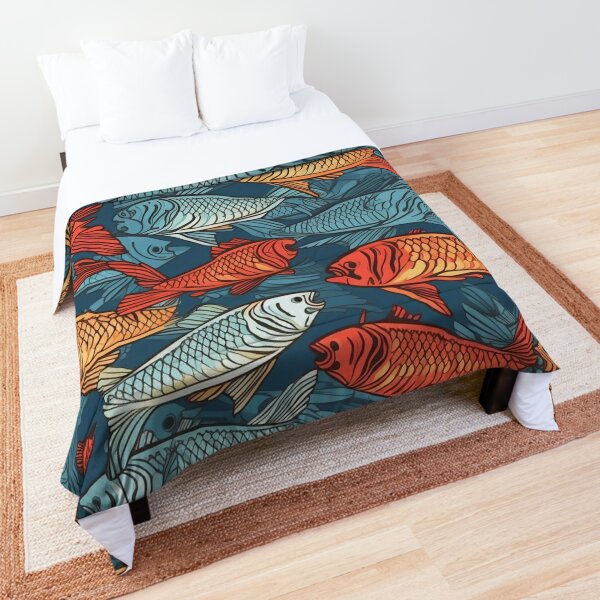 Freshwater Fish Comforters for Sale