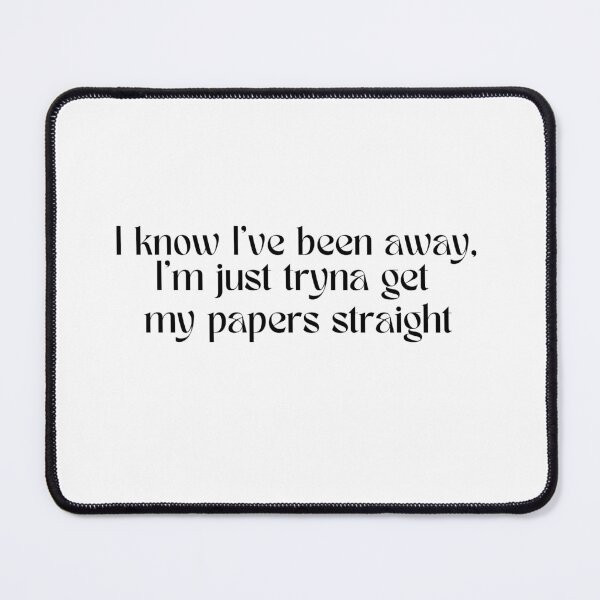 Item preview, been away - lyrics  designed and sold by lilykaylea.