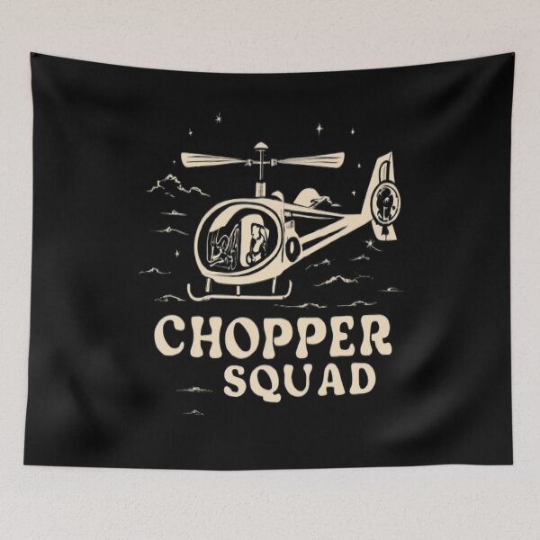 Item preview, Chopper Squad 70s Seventies retro vintage designed and sold by UrbanGraphixs.
