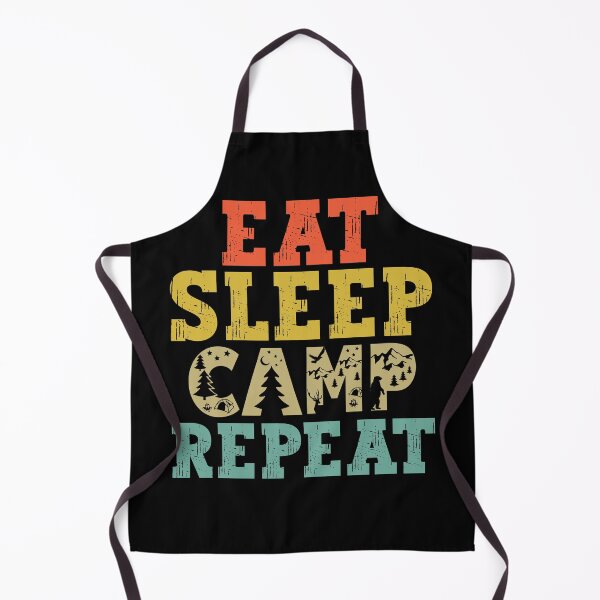 Item preview, Eat Sleep Camp Repeat Camping Lover designed and sold by travelesque.