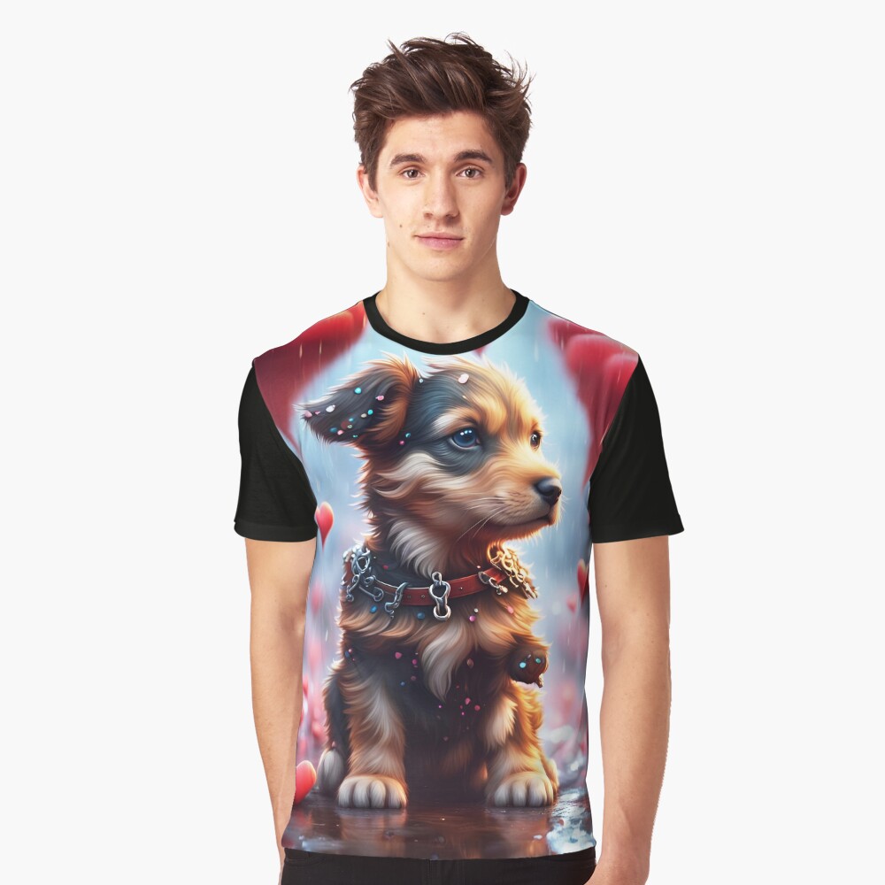 Unleash Your Inner Puppy Love with Our Adorable Graphic Tees