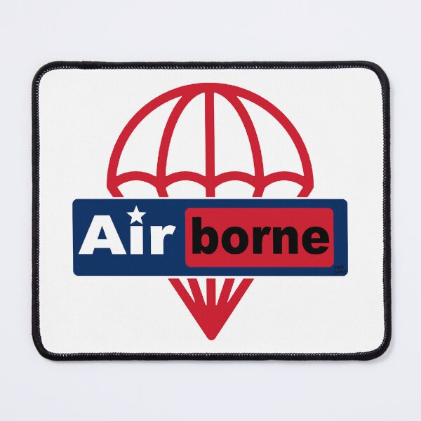 Item preview, Airborne; designed and sold by StickerApe.