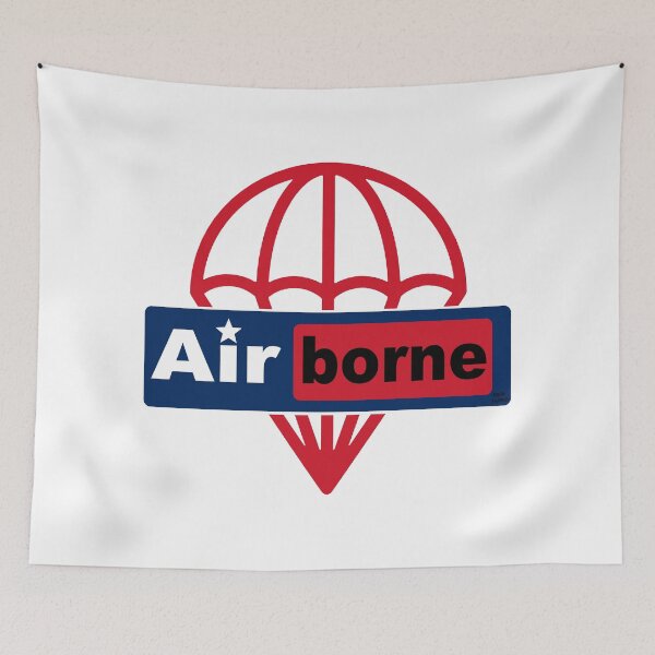 Item preview, Airborne; designed and sold by StickerApe.