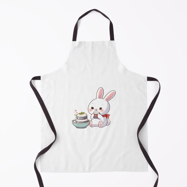 Item preview, Rabbit eating rice cakes designed and sold by Kenji11.