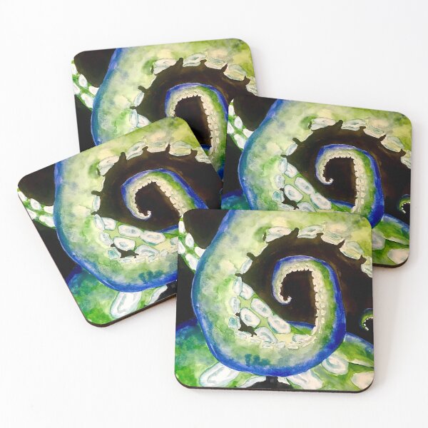 Item preview, Blue-Green Wiggle designed and sold by Franclynart.
