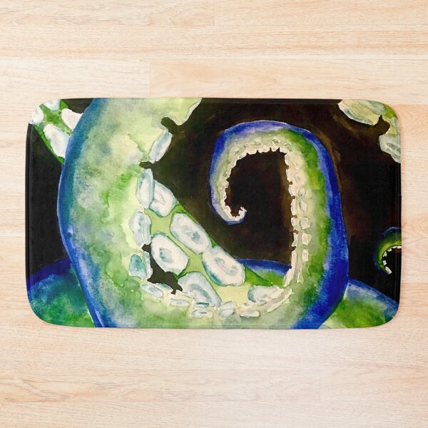 Item preview, Blue-Green Wiggle designed and sold by Franclynart.