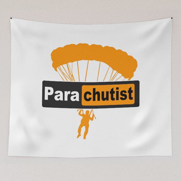 Item preview, Parachutist; designed and sold by StickerApe.