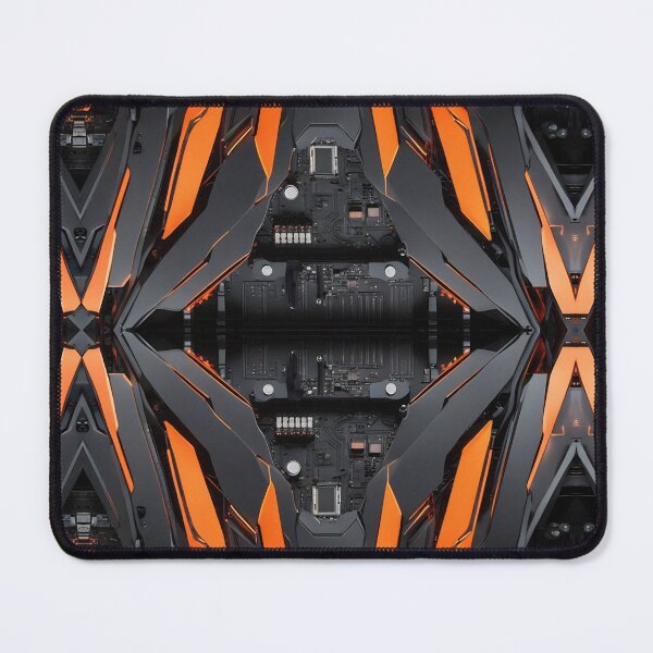Item preview, Cybernetics - Black and Orange - 05 designed and sold by Mystic-Images.
