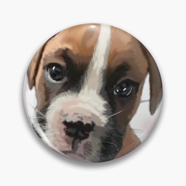 Item preview, Boxer Dog, Boxer Puppy Portrait, Digital Painting, Dog Owner Gift, Vets Gift, Vets Nurse Gift designed and sold by Christopher Whitehead-Baines.