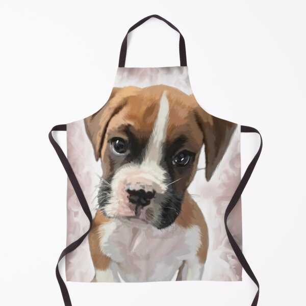 Item preview, Boxer Dog, Boxer Puppy Portrait, Digital Painting, Dog Owner Gift, Vets Gift, Vets Nurse Gift designed and sold by Christopher Whitehead-Baines.
