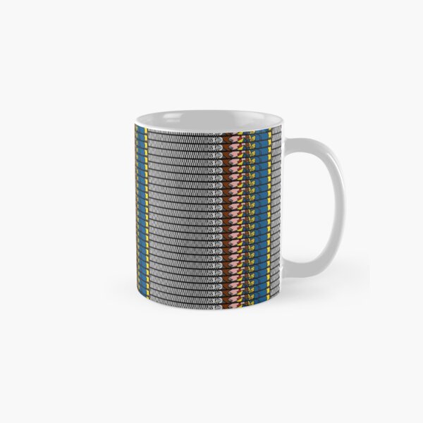 Zipper Baghwomun Pattern Classic Mug
