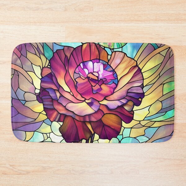 Item preview, Stained Glass Carnation designed and sold by ChanceTwoArt.