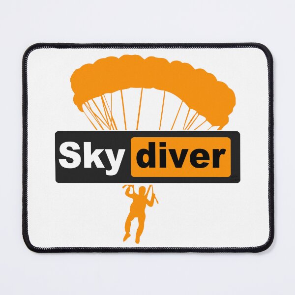 Item preview, Skydiver; Parachute; designed and sold by StickerApe.