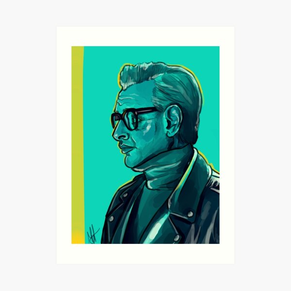 Decoracion Jeff Goldblum Fan Art Redbubble