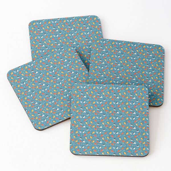 Item preview, Aviary Chorus: Melodic Bird Pattern designed and sold by Sventek.