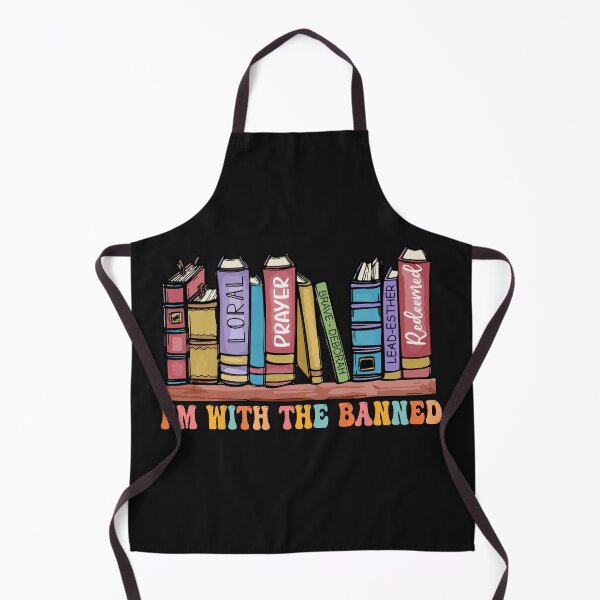 Item preview, I'm With the Banned Books I Read Banned Books Lovers Library designed and sold by Pitchou07.