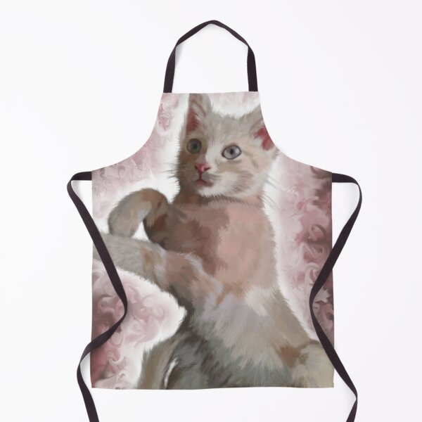 Item preview, Kitten, Ginger Cat Portrait, Digital Painting, Cat Owner Gift, Vets Gift, Vets Nurse Gift designed and sold by Christopher Whitehead-Baines.