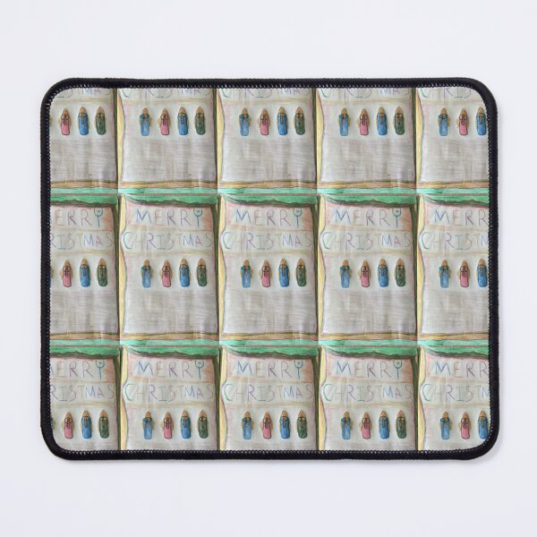 Item preview, Beautiful Four Merry Christmas Candles Design designed and sold by PodmenikArt.