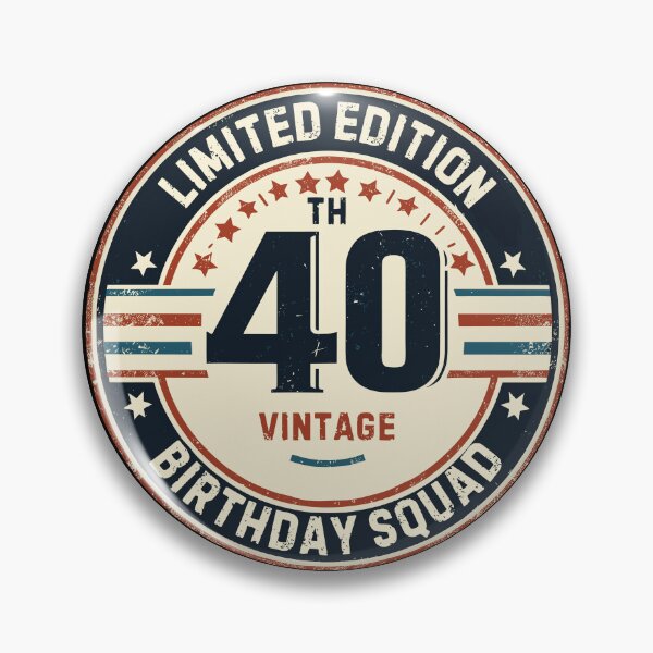 Item preview, Limited Edition 40th Birthday Vintage designed and sold by TomFrontierArt.