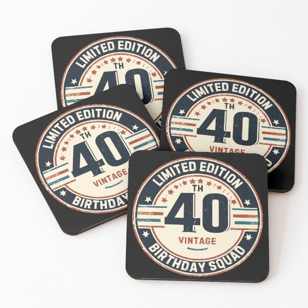 Item preview, Limited Edition 40th Birthday Vintage designed and sold by TomFrontierArt.