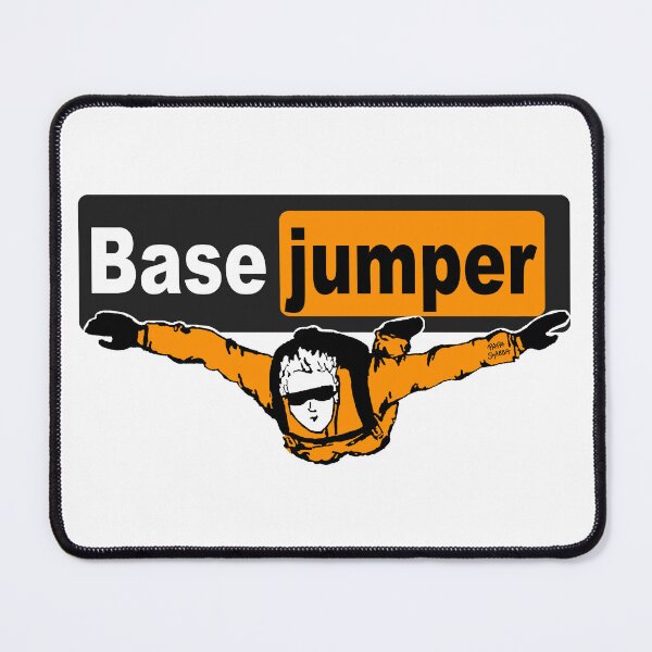 Item preview, Basejumper; Basejumping; designed and sold by StickerApe.