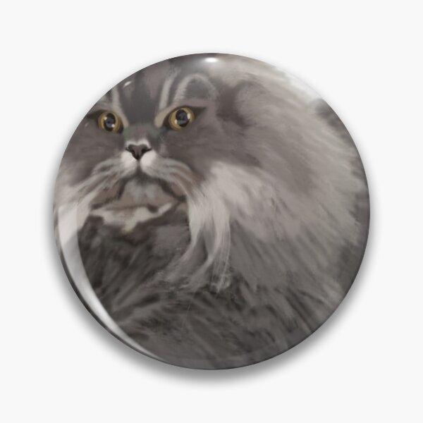 Item preview, Persian Cat, Ginger Cat Portrait, Digital Painting, Cat Owner Gift, Vets Gift, Vets Nurse Gift designed and sold by Christopher Whitehead-Baines.