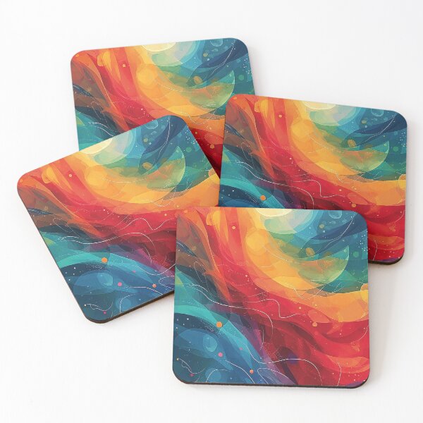 Item preview, Colorful waves designed and sold by storyofdavid.