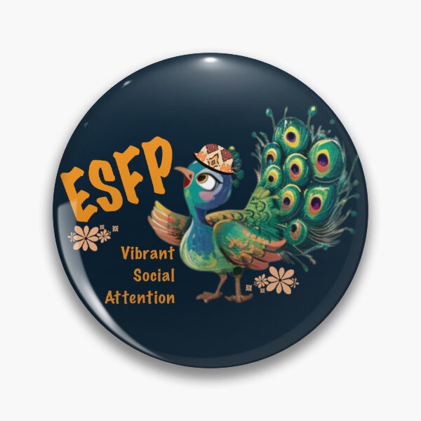Item preview, ESFP Performer, Peacock designed and sold by Pawimon.