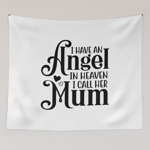 Item preview, Heavenly Tribute: Angelic Mom Merch Design designed and sold by Art-shia.
