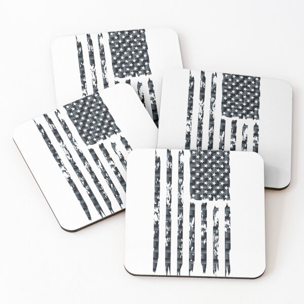 Item preview, carbon fibre us flag designed and sold by Artisan-wave.