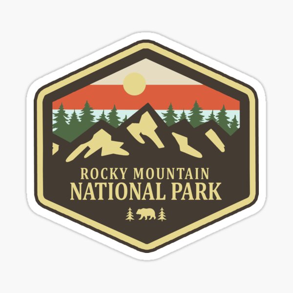 Rocky Mountain National Park Sticker