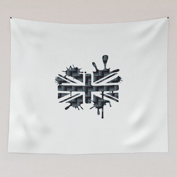 Item preview, Carbon fibre uk flag designed and sold by Artisan-wave.