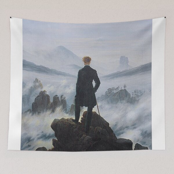 Item preview, Wanderer above the Sea of Fog - 1818 - Caspar David Friedrich designed and sold by THASSON.