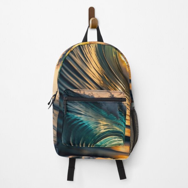 Item preview, Large Wave at Sunset | Stunning Ocean designed and sold by gallofoto.